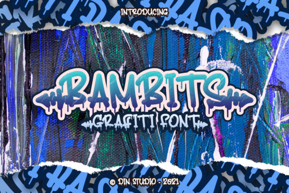 Bambits: The Edgy Street Art Font for Bold Designs