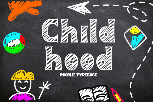Child Hood: Strategic Applications of a Joyful Display Font for Educational and Creative Branding