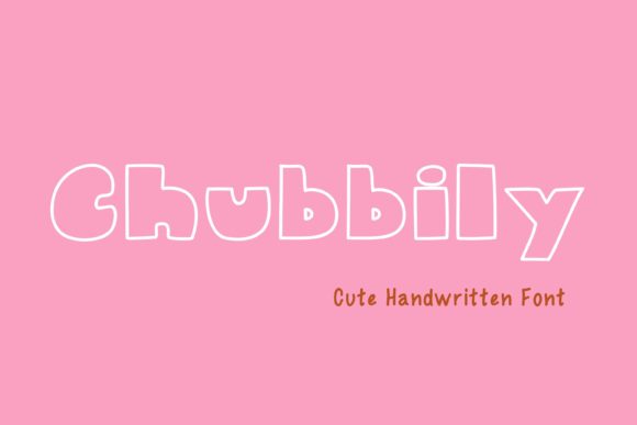 Chubbily: The Jolly Display Font for Playful Designs