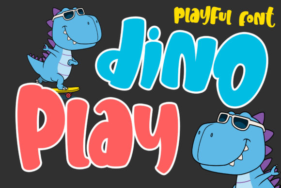 Dino Play: The Perfect Font for Engaging Children’s Designs