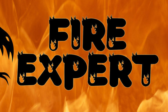 Fire Expert: How to Use a Fiery Display Font for Bold Creative Projects
