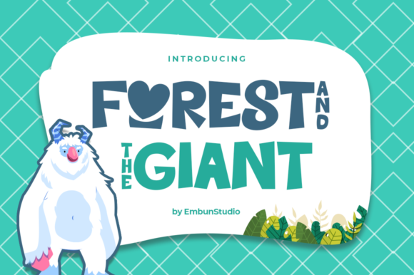 Forest and the Giant: A Bold Typographic Choice for Creative Projects