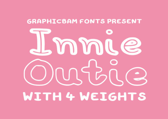 Innie Outie: Integrating a Playful Display Font into Professional Design Workflows