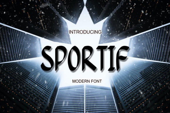 Sportif Font Review: A Modern Display Solution for Versatile Design
