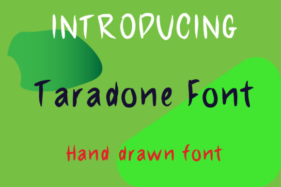 Taradone: Why This Quirky Brushed Font Might Be the Missing Piece in Your Design