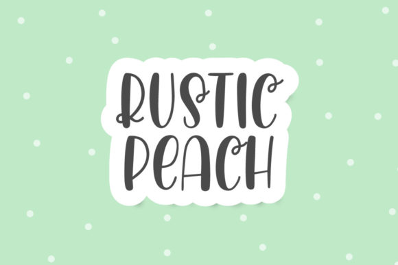 The Art of Rustic Charm: Integrating Rustic Peach into Creative Projects